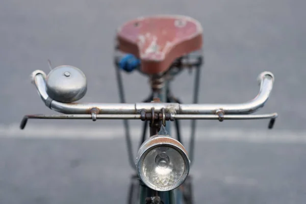 Klassische Fahrradteile Bilden Ein Bestimmtes Teil — Stockfoto
