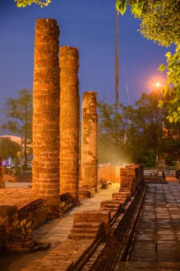 Standing Buddha image  the landmark in Phitsanulok Province, Thailand.