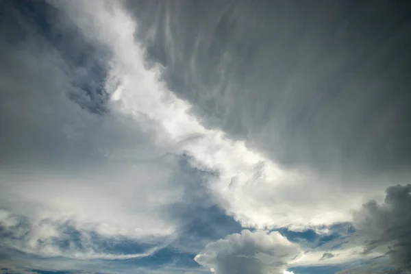 Ουρανός Σύννεφα Πρωί Βράδυ — Φωτογραφία Αρχείου