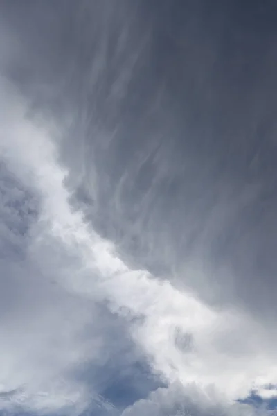 Langit Dengan Awan Pagi Hari Malam — Stok Foto