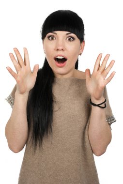 kıza hayranlık içinde