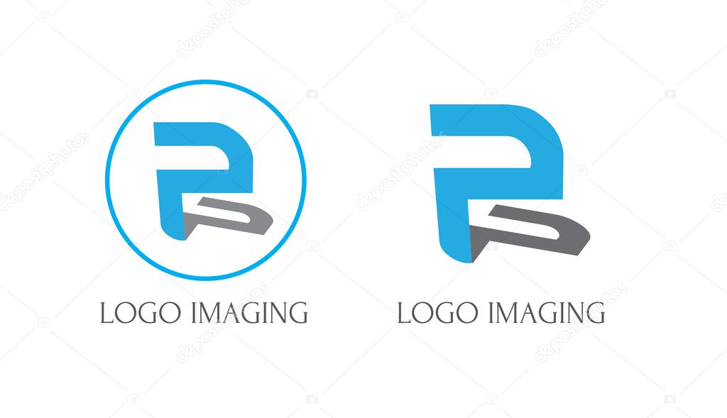 Logo in the form of a letter P