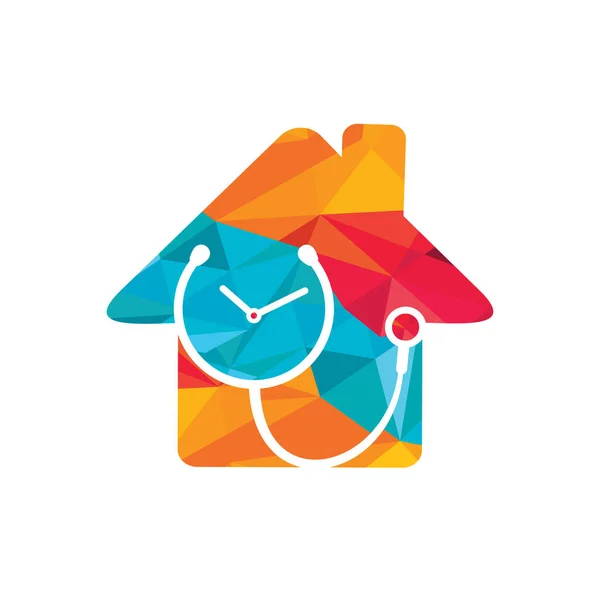 Medical Time Vector Logo Design Template Health Medical Pharmacy Logo — Wektor stockowy