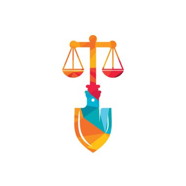 Kürek ölçekli vektör logosu tasarımı. Çalışma kanunu vektör logo tasarım şablonu.