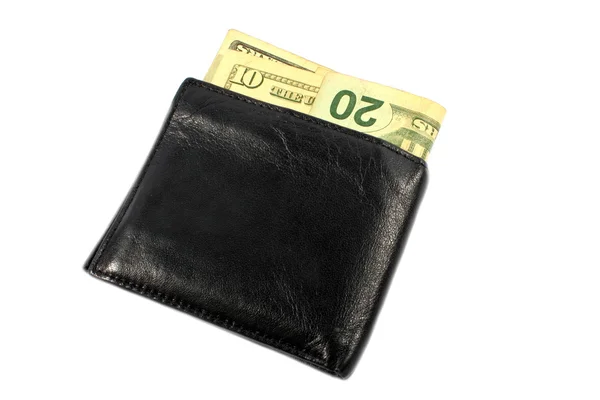 Μετρητά και πορτοφόλι — Φωτογραφία Αρχείου