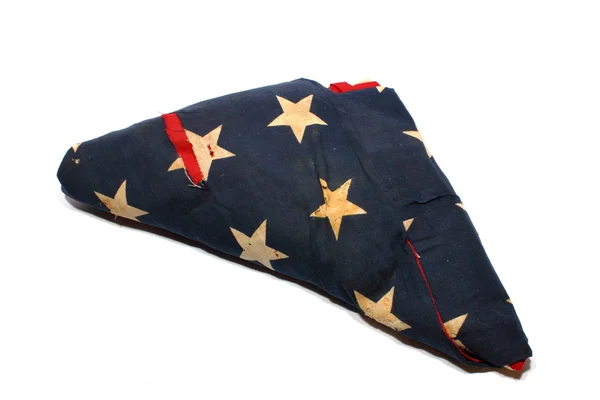 Старо-американский флаг — стоковое фото