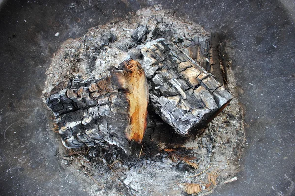 Burnt Wood — Stock Photo, Image