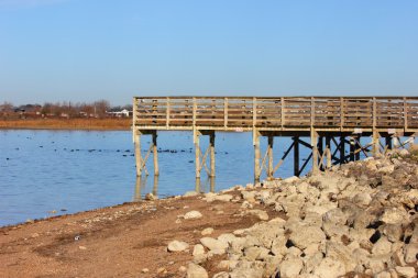 kuraklık sırasında Pier
