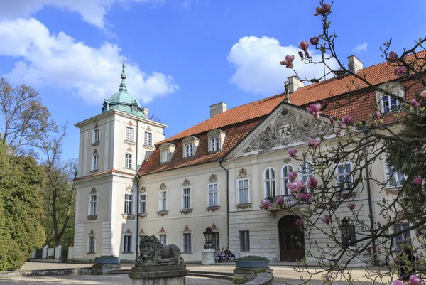 The baroque Palace of Radziwill family  in Nieborow in Poland, — Stock Photo, Image