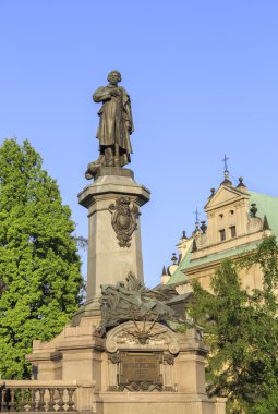anıt Ulusal şairi adam mickiewicz, Varşova, Polonya