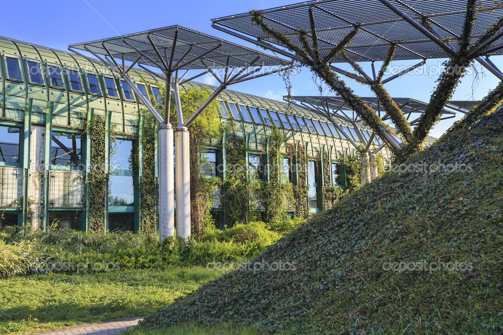 Gardens On The Roof Of The Library Of The University Of Warsaw