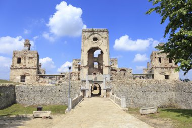krzyztopor, ossolinski's palace, Polonya ujzad kalıntıları