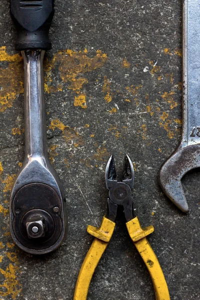 Werkzeuge isoliert — Stockfoto