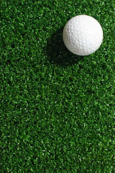 Golf ball and putter — Stock Photo, Image