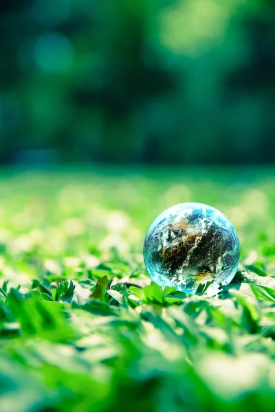 Imagen abstracta del pequeño mundo en la naturaleza — Foto de Stock