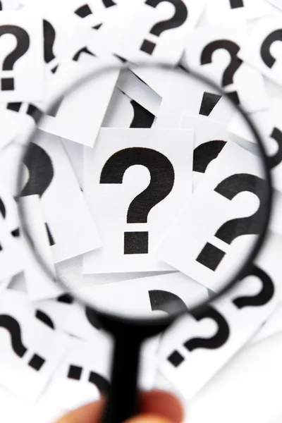 Find question concept — Stock Photo, Image