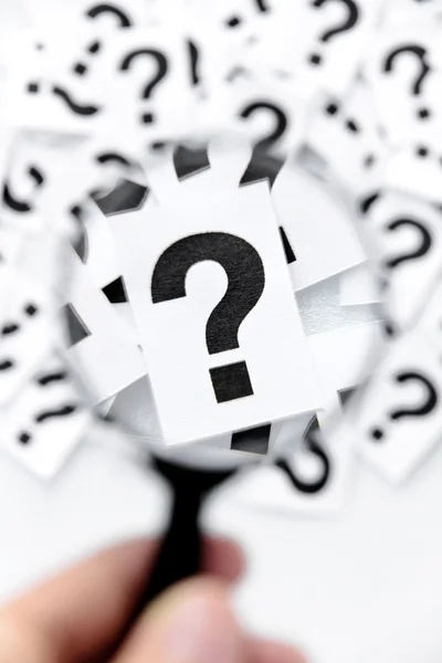 Find question concept — Stock Photo, Image