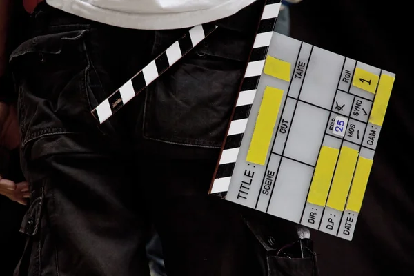 Film clapperboard — Stock Photo, Image