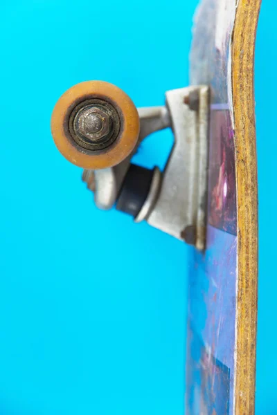 Close up van skateboard wiel — Stockfoto