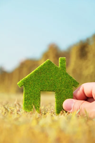 Eco house icon — Stock Photo, Image