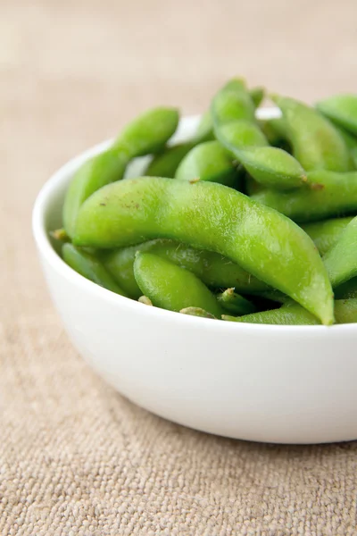 Edamame Sojabohnen — Stockfoto