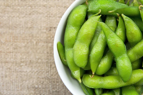 Edamame soya fasulyesi — Stok fotoğraf