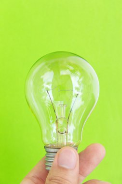 el Eko ampul enerji konsepti tutarak