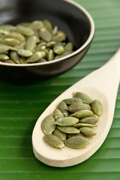 Roasted pumpkin kernels — Stock Photo, Image