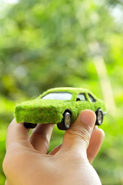 Eco auto icona concetto — Foto Stock