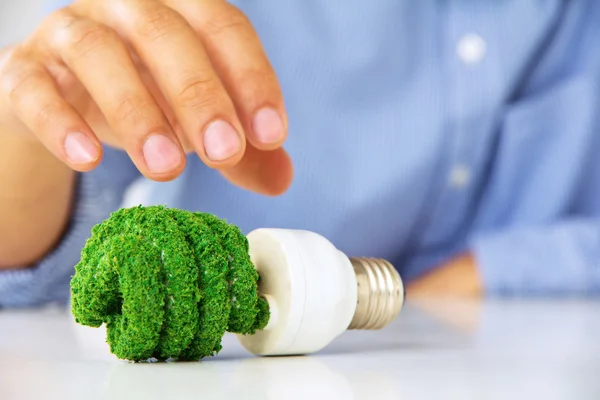 Eco light bulb — Stock Photo, Image