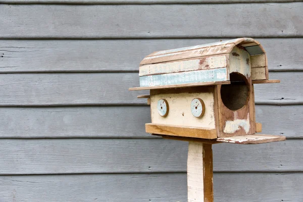 Oude houten Postvak — Stockfoto