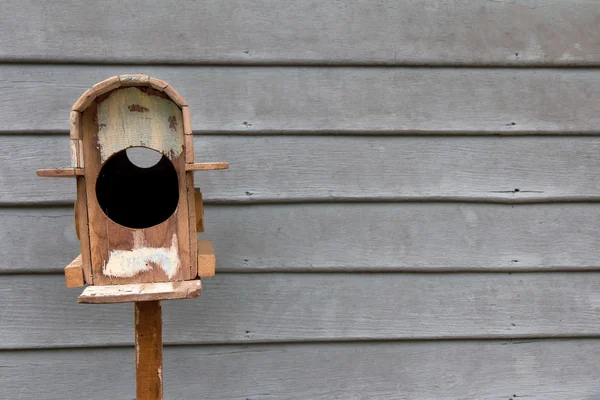 Houten brievenbus — Stockfoto