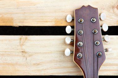 Mandolin sap kafası arka plan