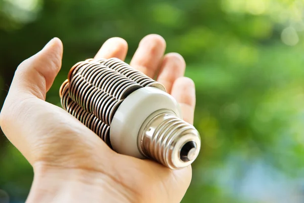 Eco light bulb — Stock Photo, Image