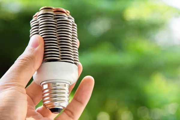 Eco light bulb — Stock Photo, Image