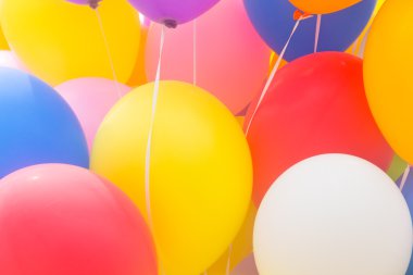 çok renkli balon