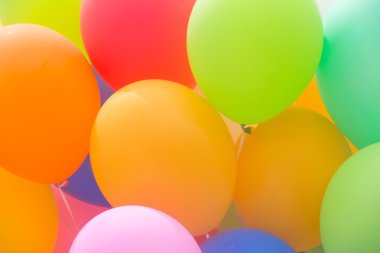 çok renkli balon