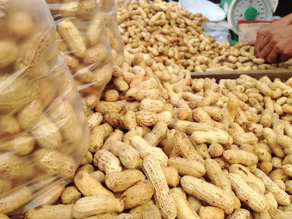 Gekochte Erdnüsse — Stockfoto