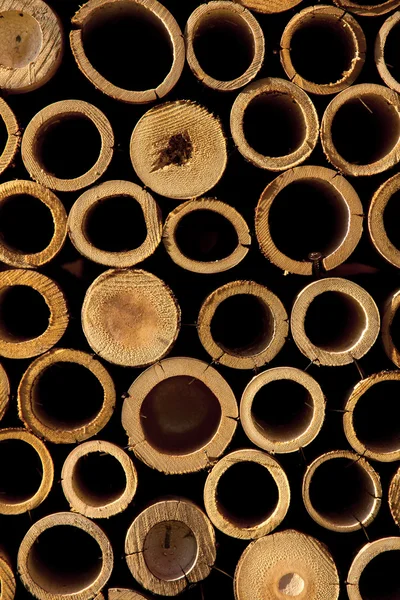 대나무 커트의 스택 — 스톡 사진