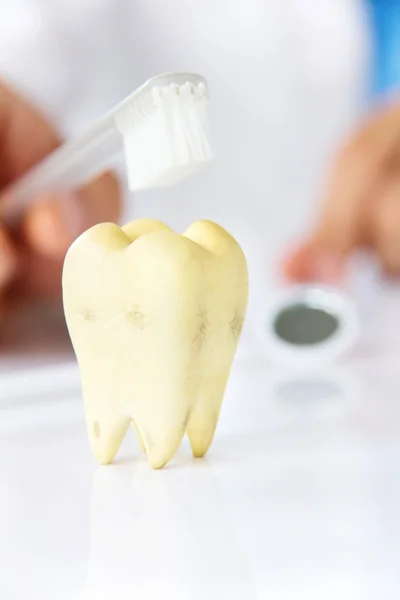 Гігієна зубів — стокове фото