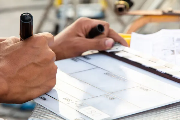 Labeling the Slate — Stock Photo, Image