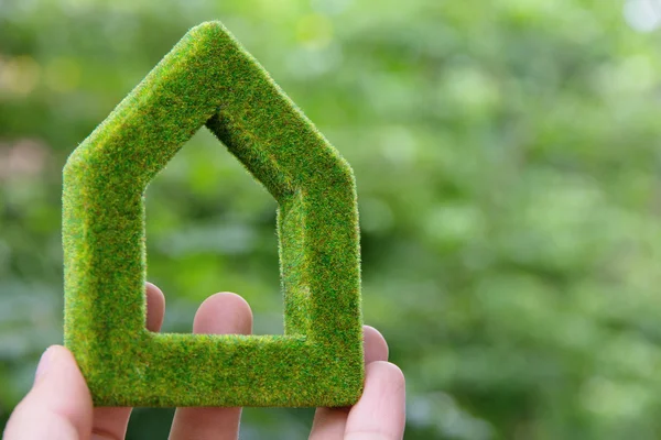 Green house icon — Stock Photo, Image