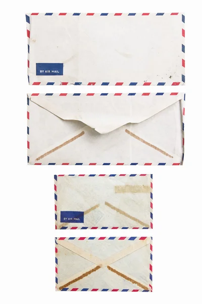 Винтажный конверт — стоковое фото