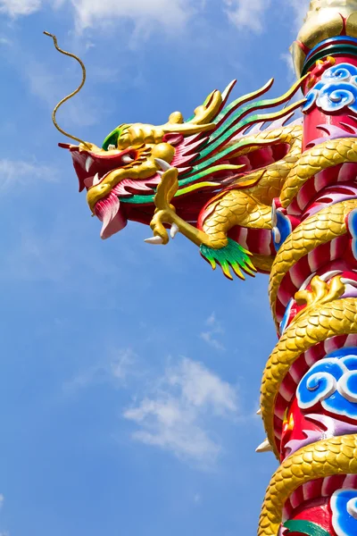 Socha draka čínského stylu — Stock fotografie