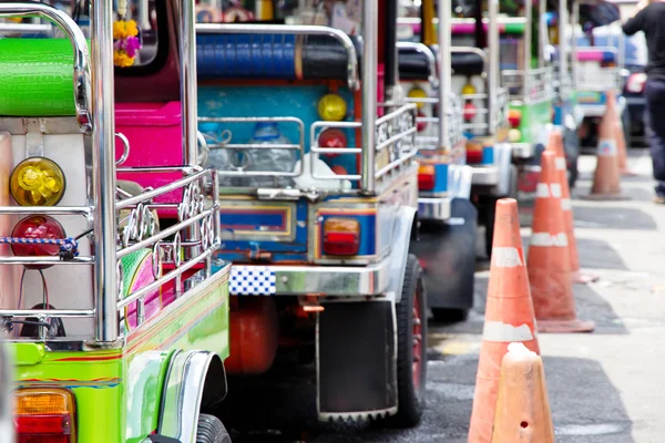 Tuk tuks taxi — Stockfoto