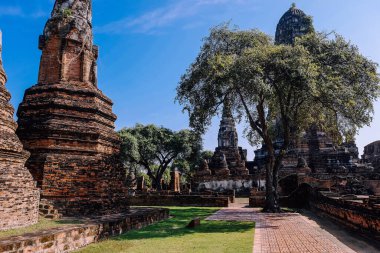 Ayutthaya Tarih Parkı, Tayland 'daki Wat Phra Ram antik harabeleri, Ayutthaya' nın en bilinen tapınaklarından ve önemli bir turizm merkezi. UNESCO tarafından Dünya Mirası olarak ilan edildi..