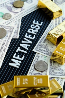 Metaverse, Metaverse harflerinin görüntüsünü kavra 