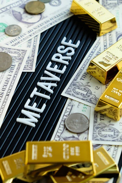 Metaverse, Metaverse harflerinin görüntüsünü kavra 