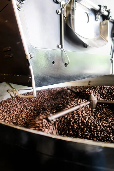 Image Roasting Process Coffee — Stock Photo, Image