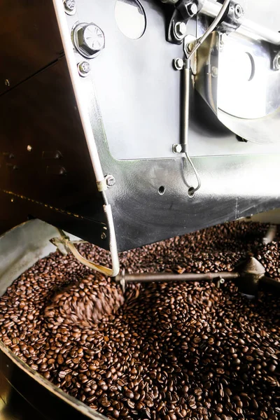 Image Roasting Process Coffee — Stock Photo, Image